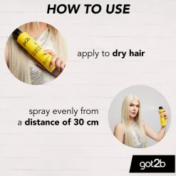 got2b Glued Blasting Freeze Hairspray Mini Travel Size 100 ml