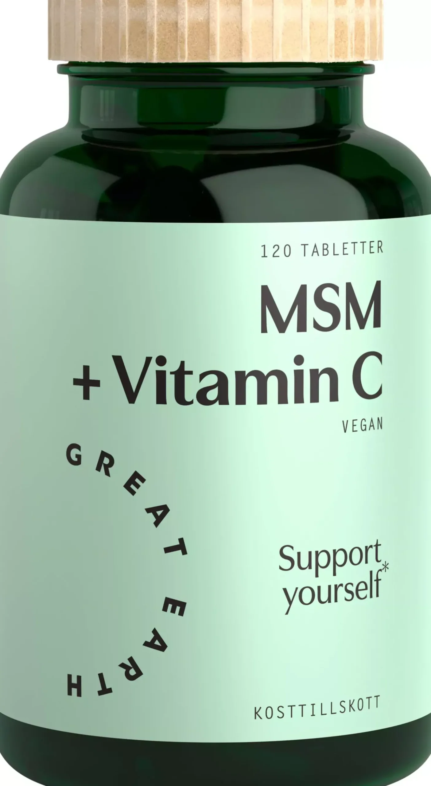 Great Earth MSM 1000 mg + Vitamin C 120 tab