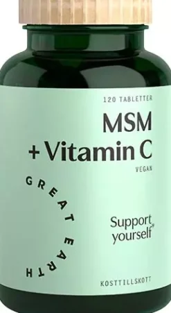 Great Earth MSM 1000 mg + Vitamin C 120 tab