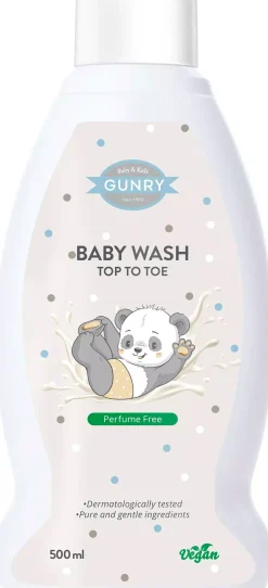 Gunry Baby Wash Top To Toe 500 ml