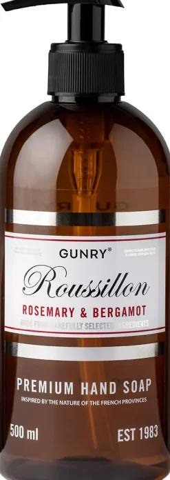 GunryFrench Collection Roussillon Rosemary & Bergamot Premium Hand Soap 500 ml