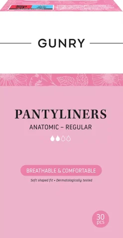 Gunry Pantyliners Anatomic