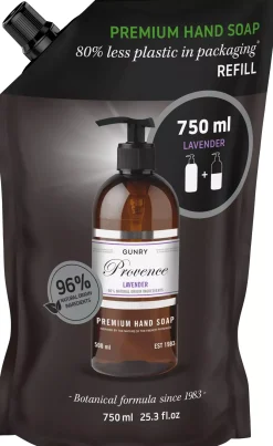 Gunry Premium Hand Soap Refill Lavender 750 ml