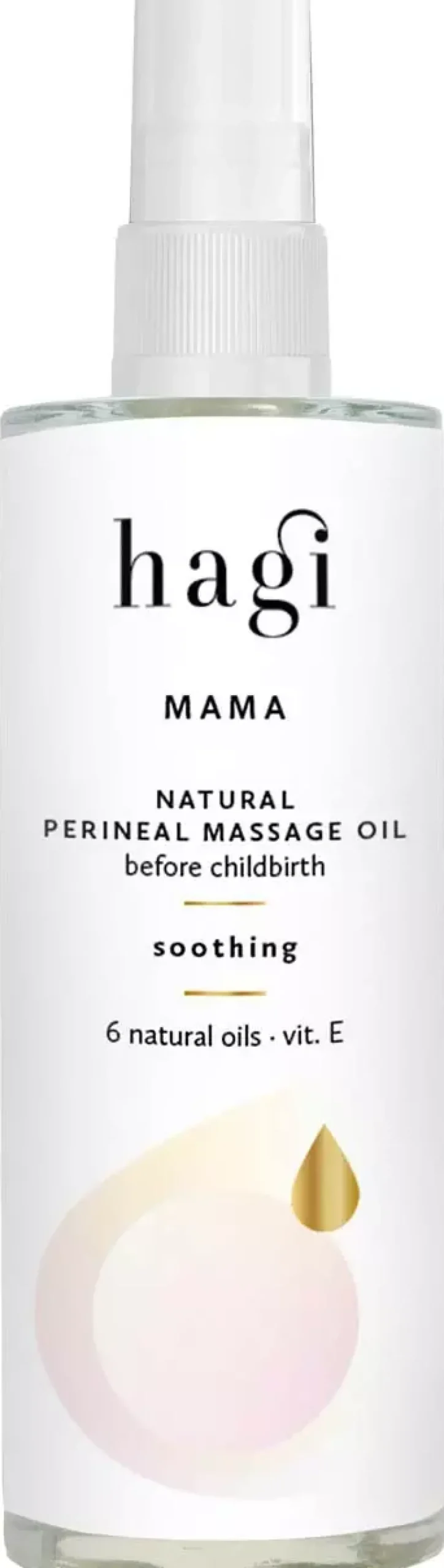 Hagi Mama Natural Oil For Perineal Massage Before Labour 100 ml