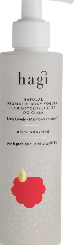 Hagi Natural Probiotic Ultra-Soothing Body Yogurt Berry Love 200 ml