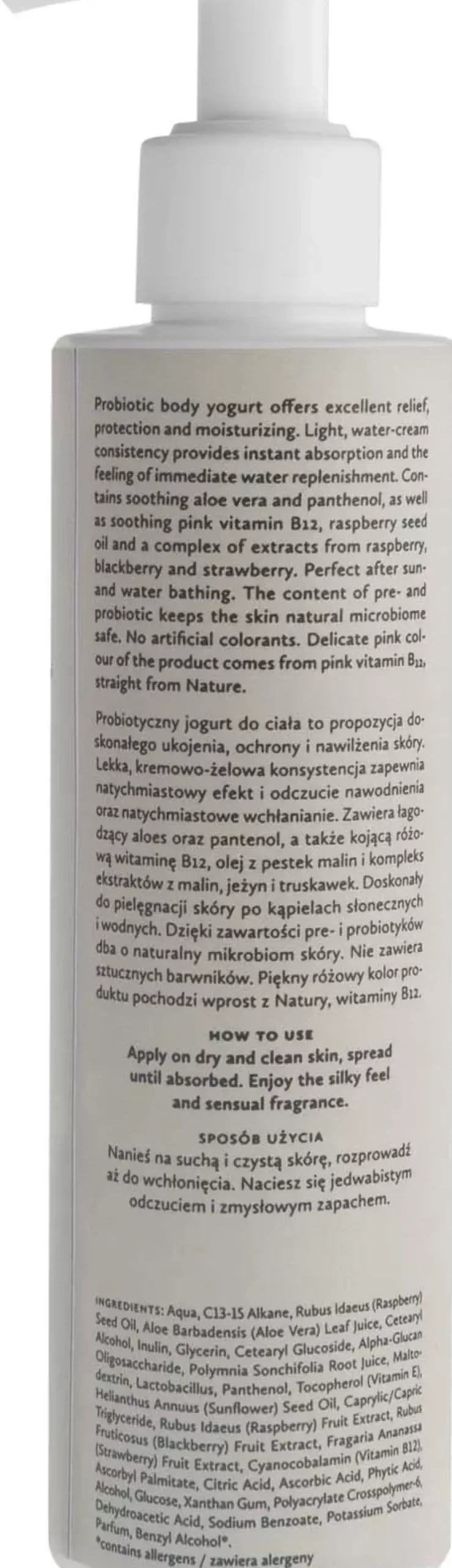 Hagi Natural Probiotic Ultra-Soothing Body Yogurt Berry Love 200 ml