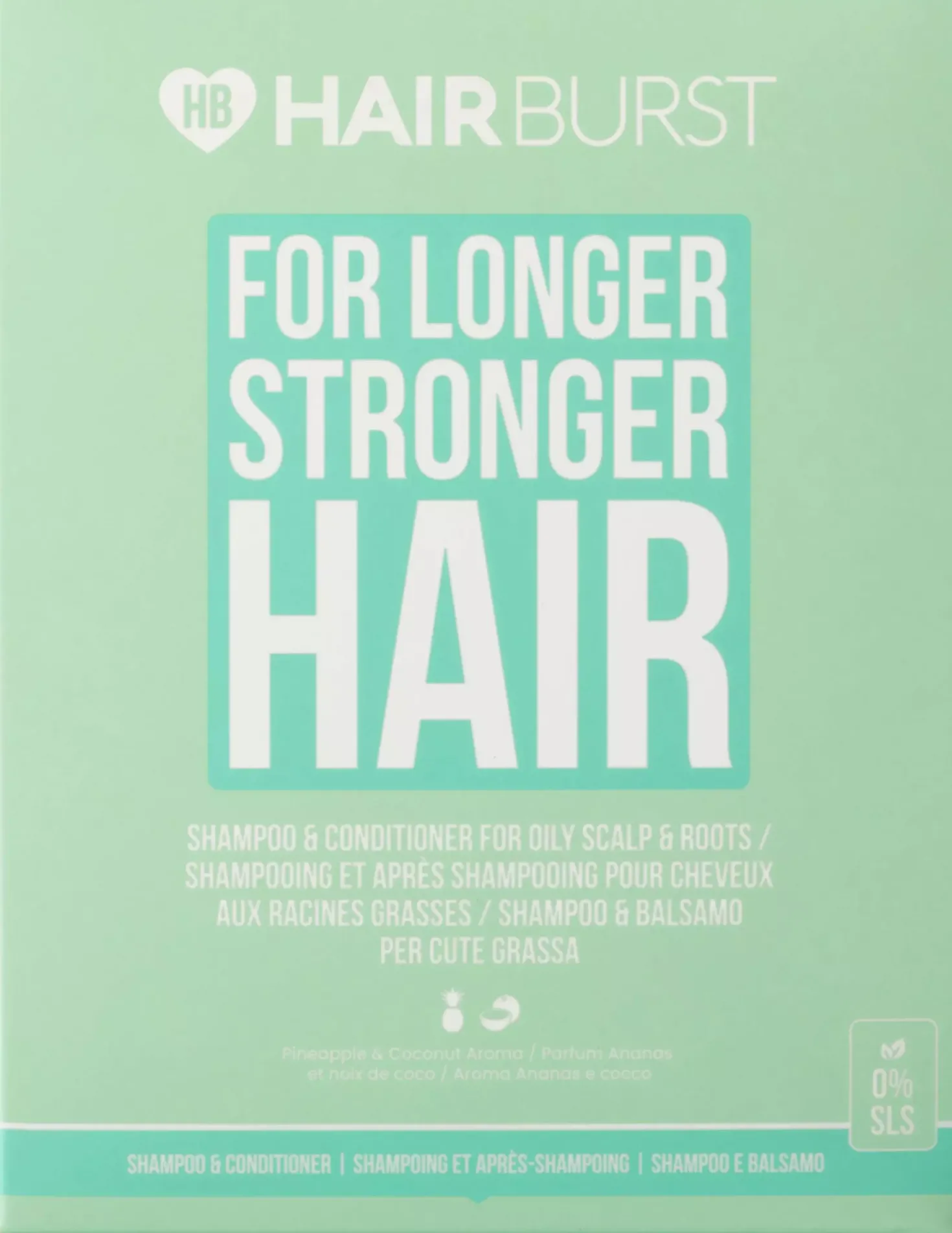 Hairburst Shampoo & Conditioner for Oily Roots and Scalp
