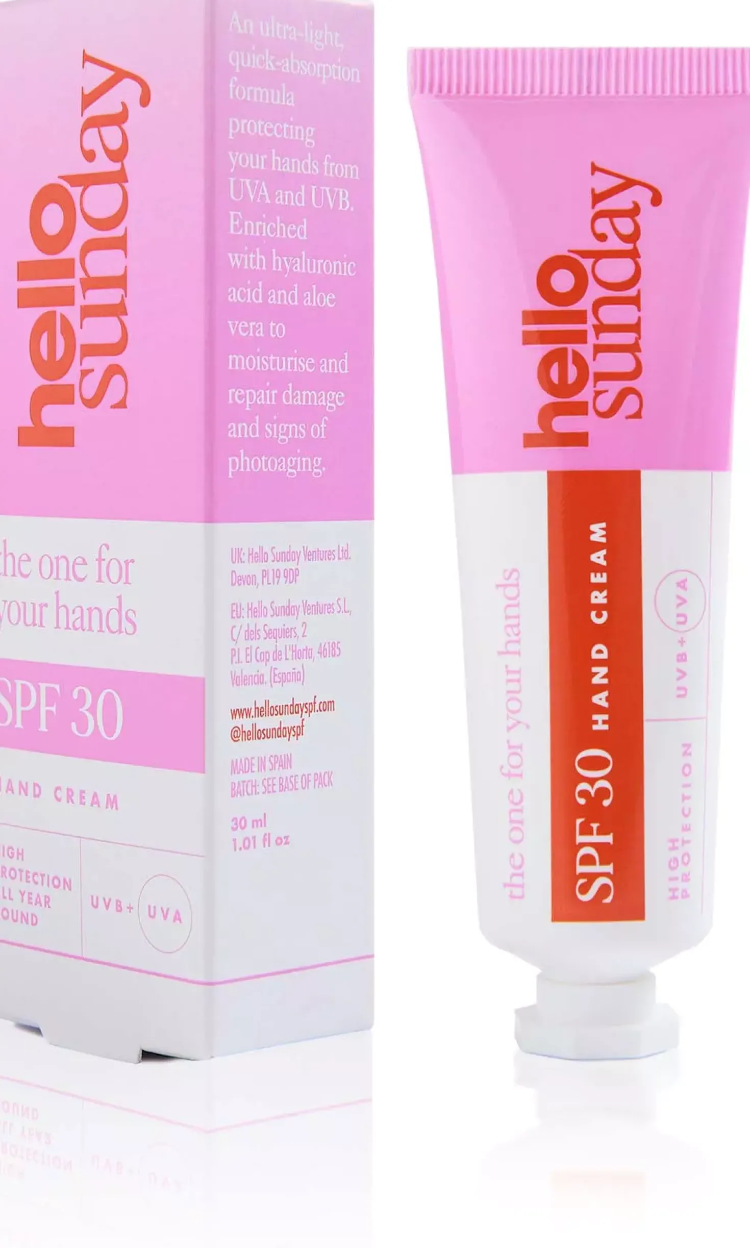 Hello Sunday The One For Your Hands SPF30 30 ml