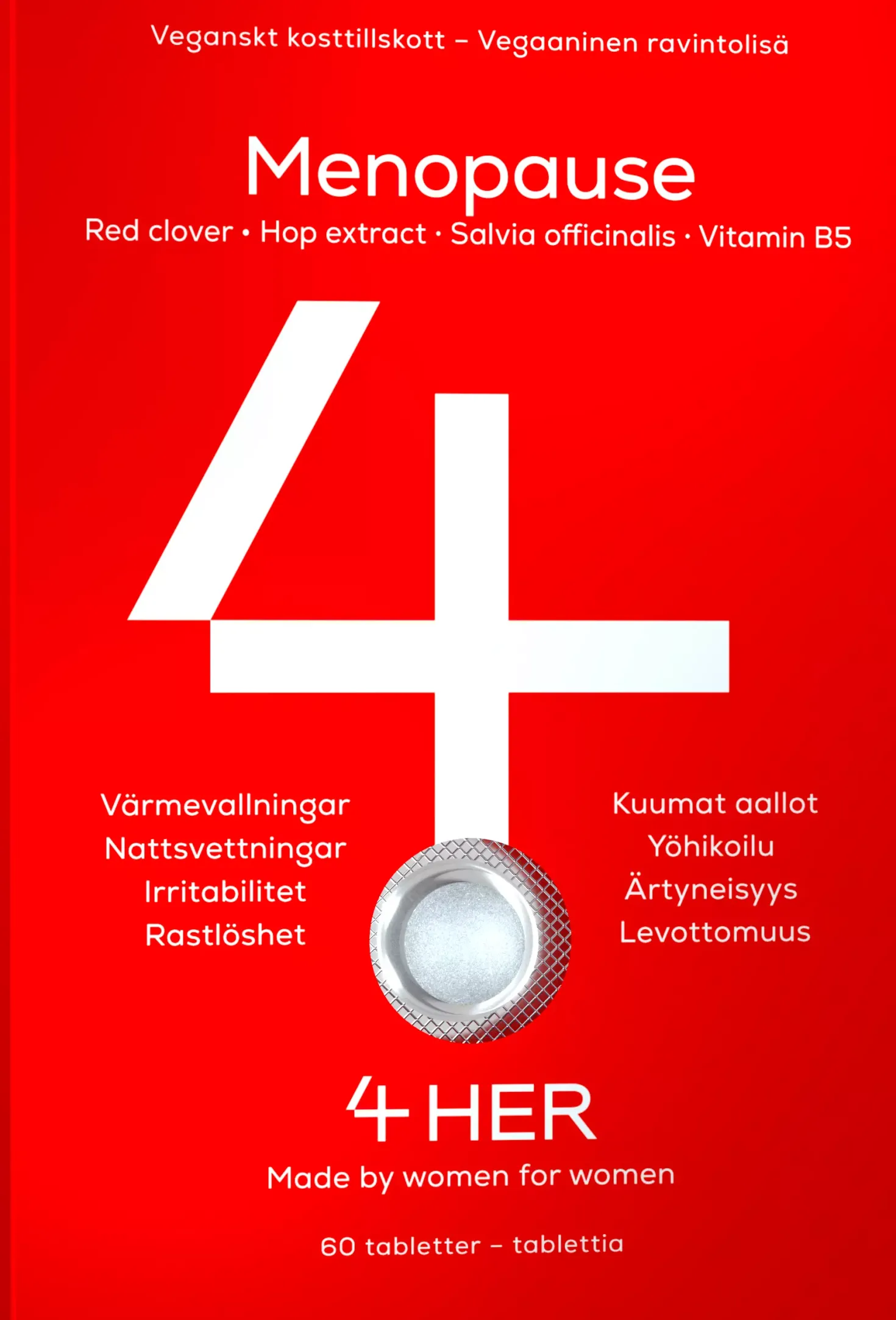 4Her Menopause supplement 60 stk