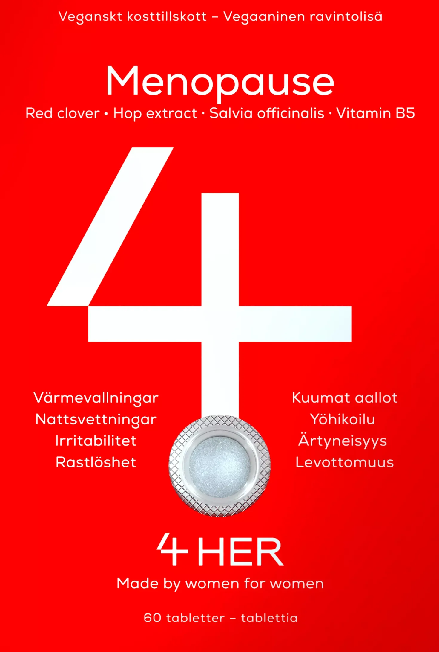 4Her Menopause supplement 60 stk