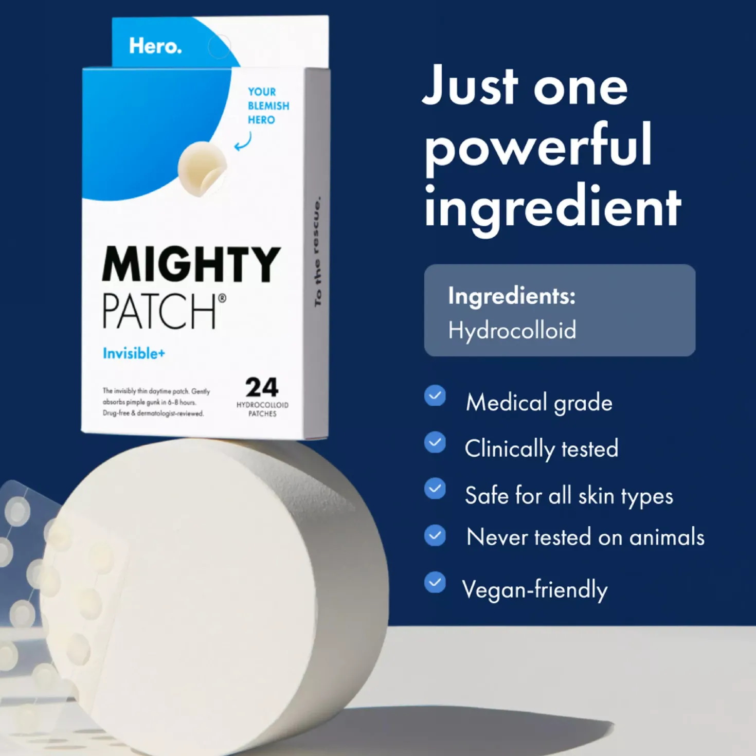 Hero Mighty Patch Invisible+
