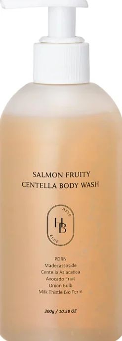 Heveblue Salmon Fruity Centella Body Wash 300 ml