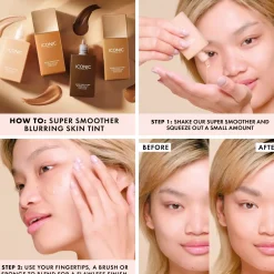 ICONIC London Super Smoother Blurring Skin Tint Warm Fair