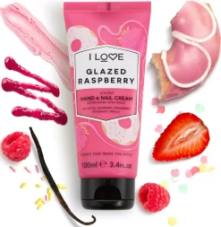 I Love...Signature I Love Glazed Raspberry Hand & Nail Cream 100 ml