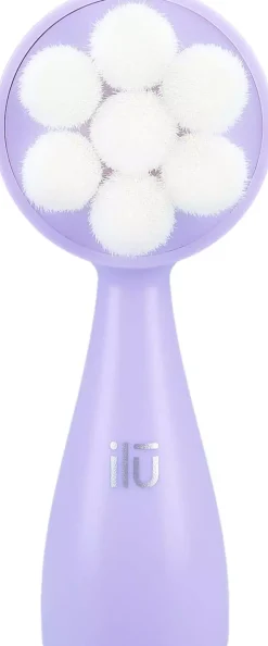 ilū Spa & Skincare Face Cleansing Brush Purple