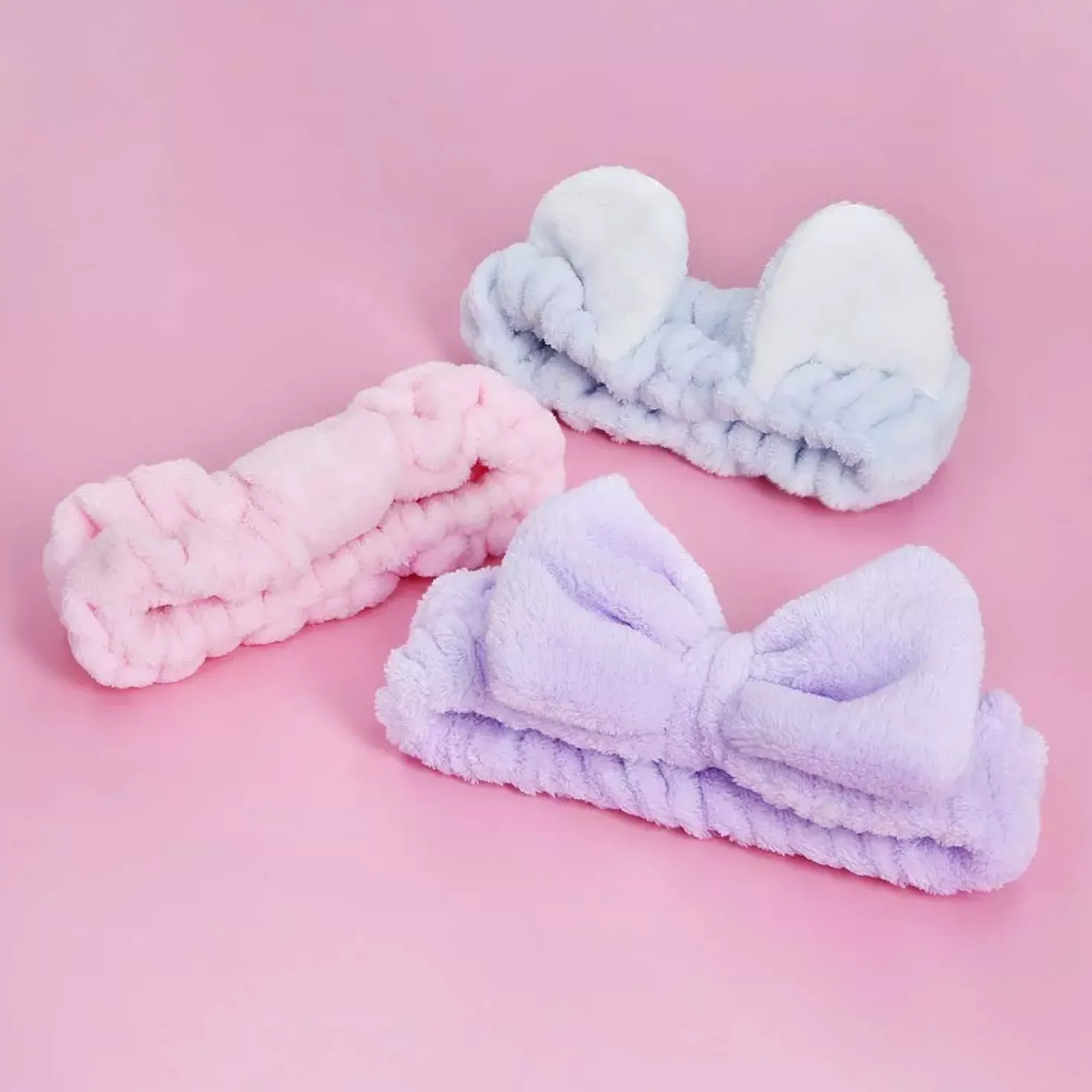 ilū Spa & Skincare Headband Pink