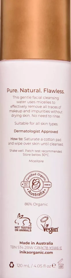 Inika Organic Phyto-Active Rosewater Micellar 120 ml