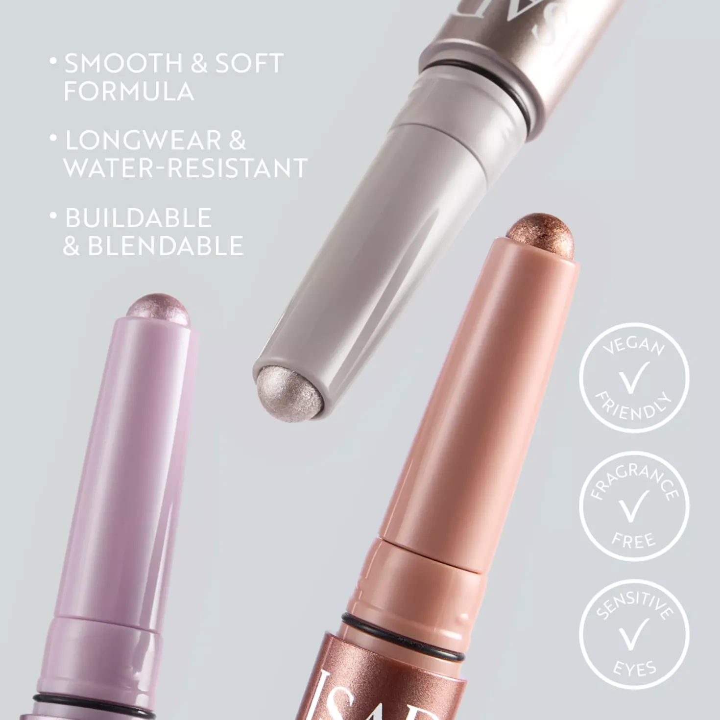 IsaDora The Shimmer Eyeshadow Stick Longwear & Water-Resistant 41 Bronze Brown