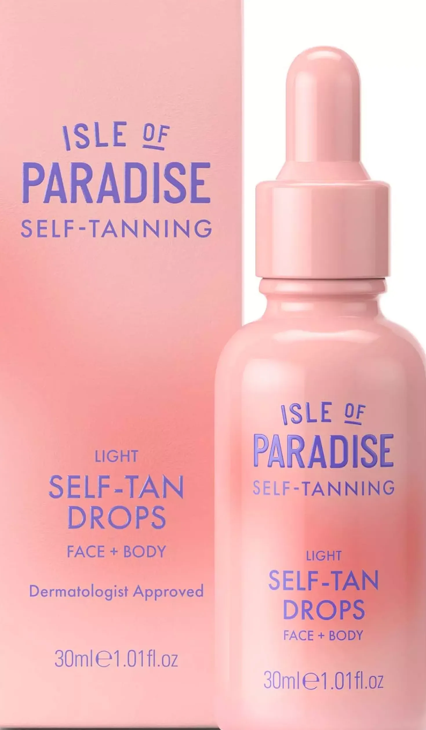 Isle Of Paradise Self Tanning Drops Medium