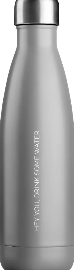 JobOut Water bottle Matte Grey