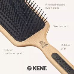 Kent Brushes Airhedz Mega-Phine Taming Paddel Brush