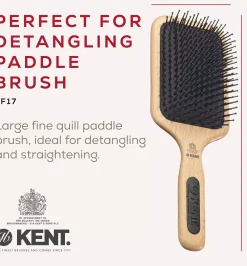 Kent Brushes Airhedz Mega-Phine Taming Paddel Brush