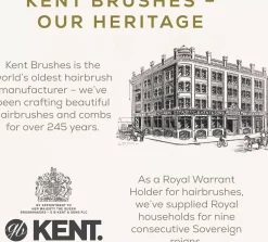 Kent Brushes Airhedz Mega-Phine Taming Paddel Brush