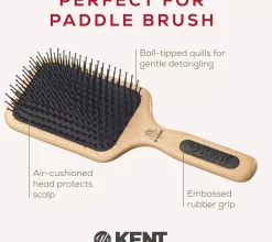 Kent Brushes Airhedz Mega-Phine Taming Paddel Brush