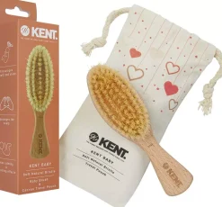 Kent BrushesKent Baby Baby Brush & Canvas Travel Pouch