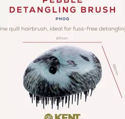 Kent Brushes Pebble Hedgehog Detangling Brush