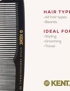 Kent Brushes Style Professional Pocket Styling Comb
