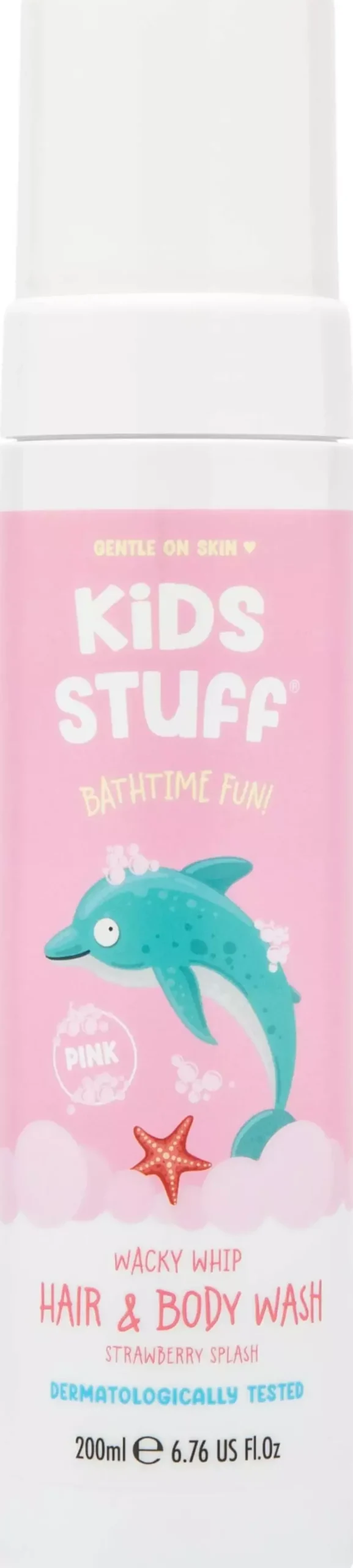 Kids Stuff Crazy Whacky Whip Body Wash Pink 200 ml