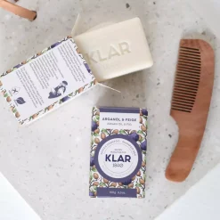 Klar Seifen Argan Oil & Fig Shampoo Bar 100 g