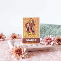 Klar Seifen 70s Retro Soap Flower Power 100 g