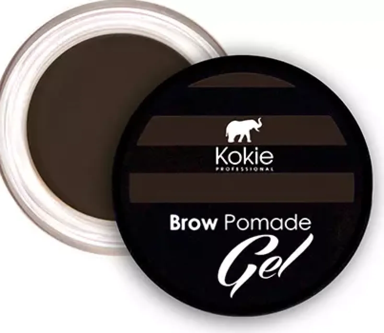 Kokie Cosmetics Eyebrow Pomade Gel Medium Brunette
