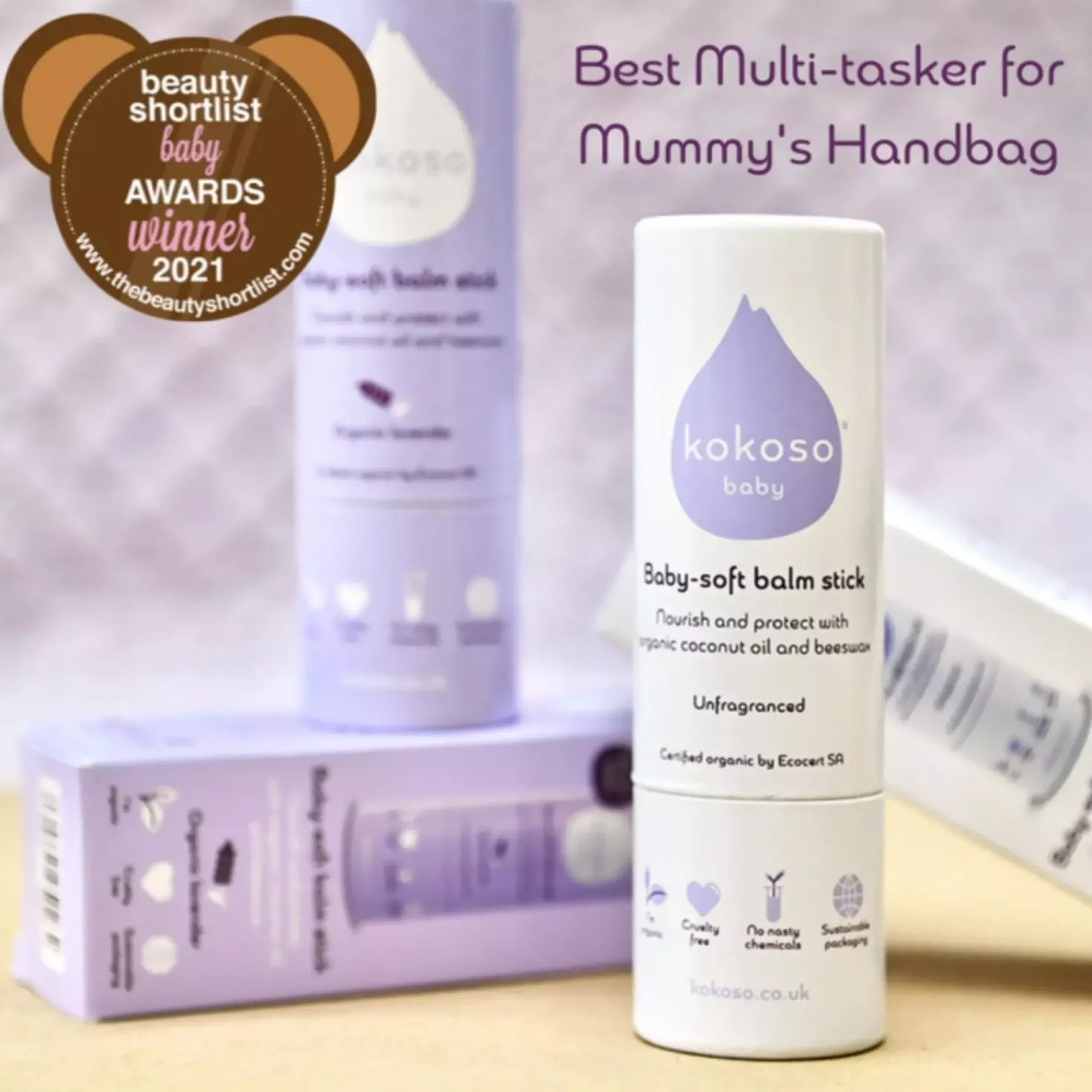 Kokoso Baby Twist Up Unfragranced Balm 13 g