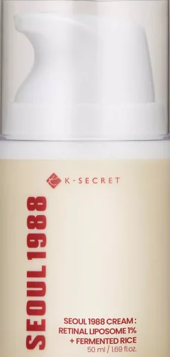 K-SecretSEOUL 1988 Cream: Retinal Liposome 1% + Fermented Rice 50 ml