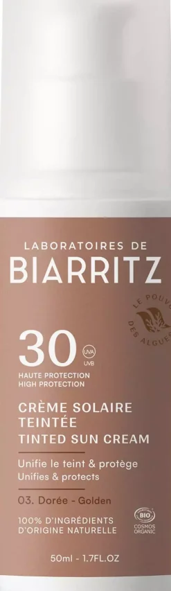Laboratoires de BiarritzDERMO Suncare Tinted Face Sunscreen SPF30 Golden 30 ml