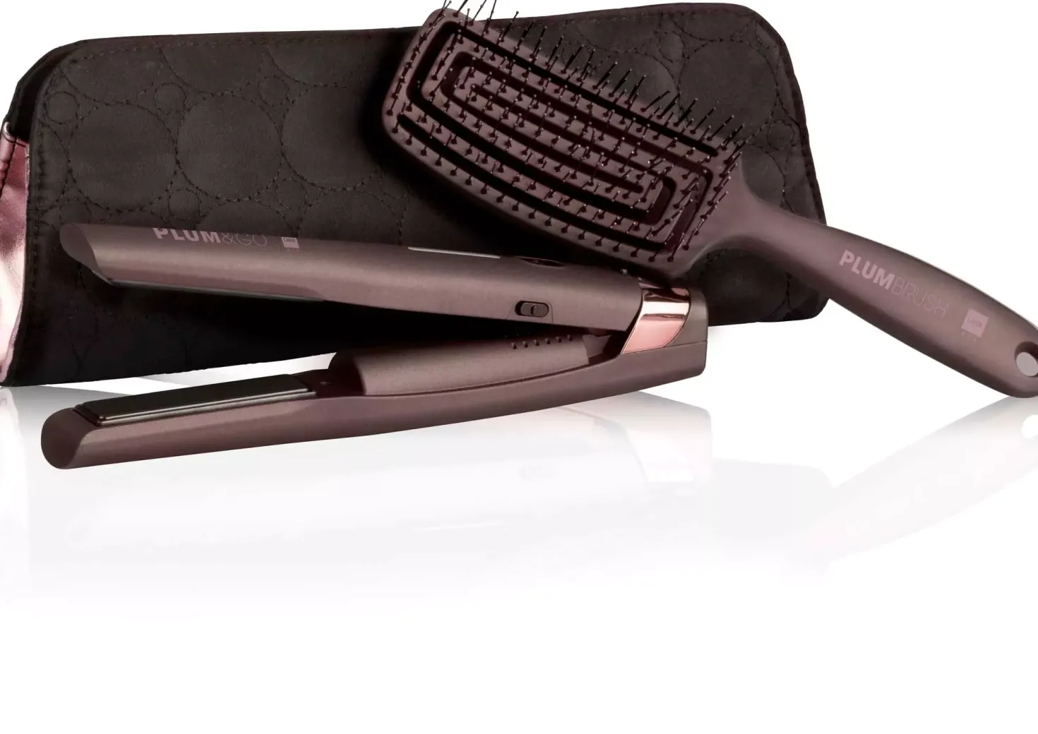 Labor Pro PLUM&GO Cordless Hair Straightener - Travel Kit