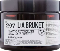 L:a Bruket 297 Sea Salt Scrub Lemongrass 420 g
