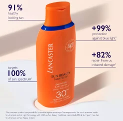 Lancaster Sun Beauty Body Milk SPF30 High Protection 400 ml
