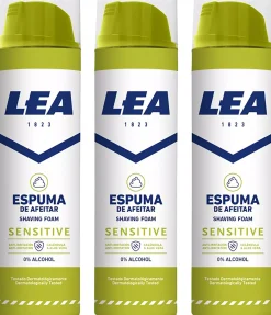 LEA Sensitive Shaving Foam 250 ml x 3
