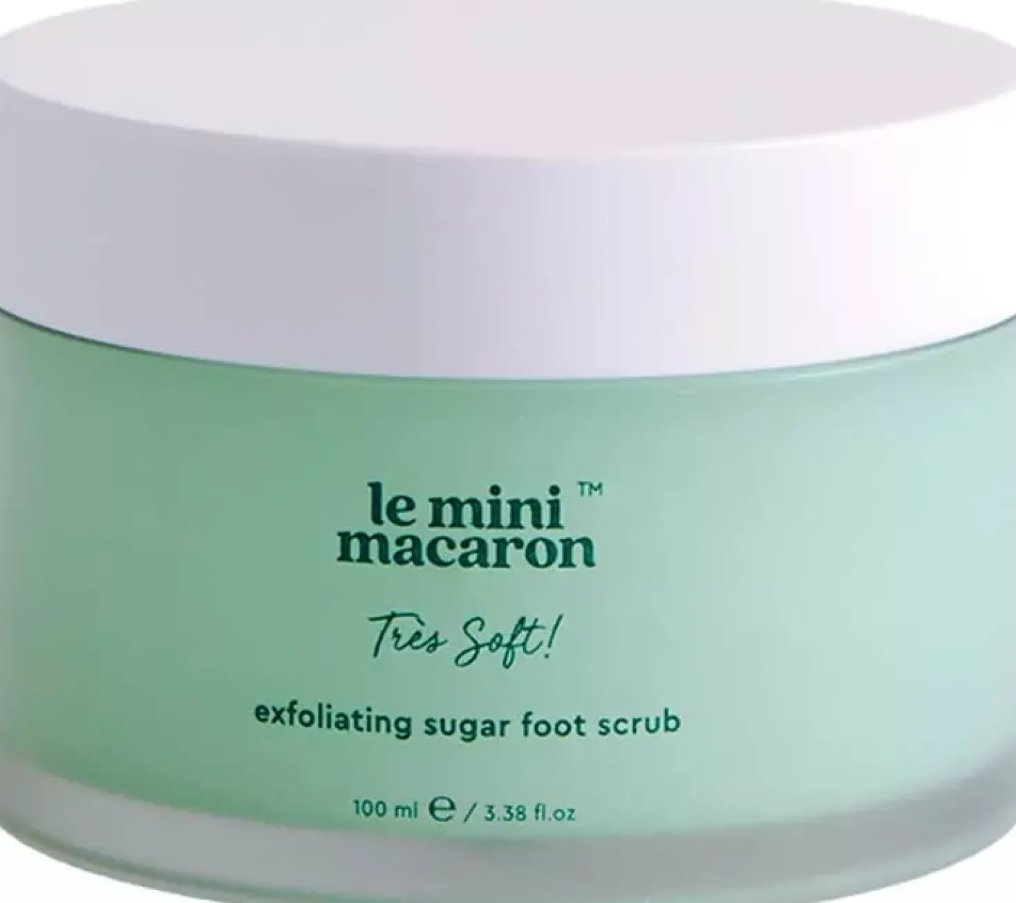 Le Mini Macaron Exfoliating Sugar Foot Scrub Très Soft 100 ml