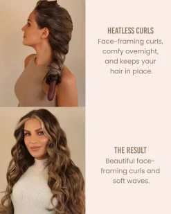 Lenoites Heatless Curls Unicorn Golden Sand