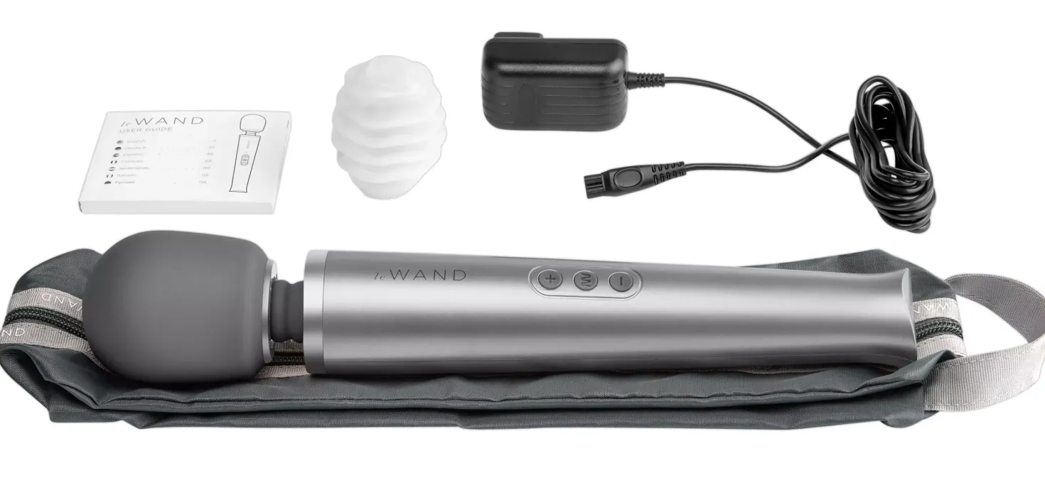 Le Wand Massage Wand Silver