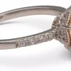 Lily and Rose Elenora ring - Champagne Silver 18 mm