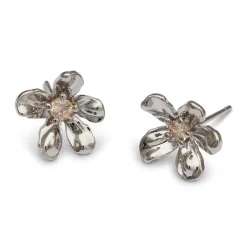 Lily and Rose Petite Eponine Stud Earrings Silver