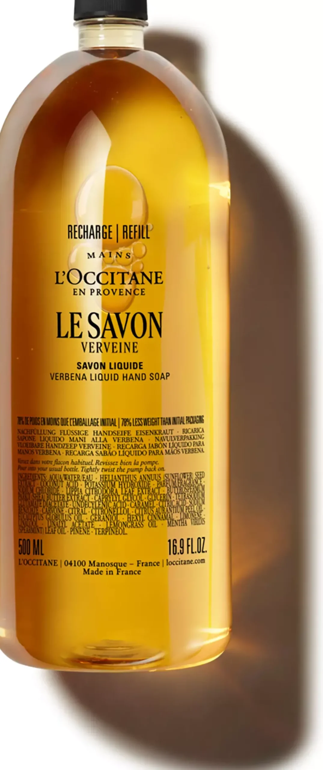 L'Occitane en ProvenceShea Shea Butter Karité Verbena Liquid Hand Soap Refill 500 ml