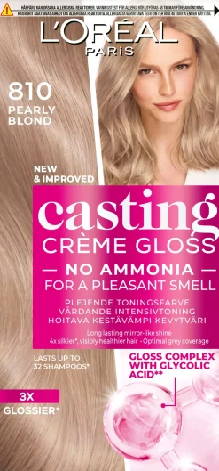 Loreal Paris Casting Crème Gloss Semi-permanent Coloration 210 Blue Black