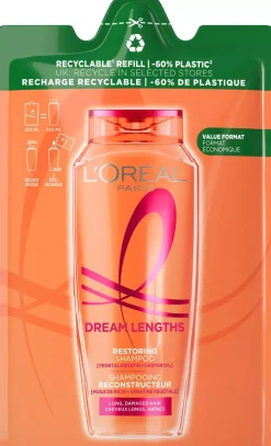 Loreal ParisElvital Dream Length Restoring Shampoo Refill 500 ml